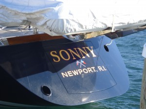 S/V Sonny docked in Newport (Photo: Margie Smith Holt)