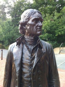 Thomas Jefferson statute at Monticello